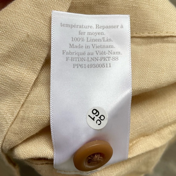 Everlane The Linen Workwear Shirt - Picture 10 of 11